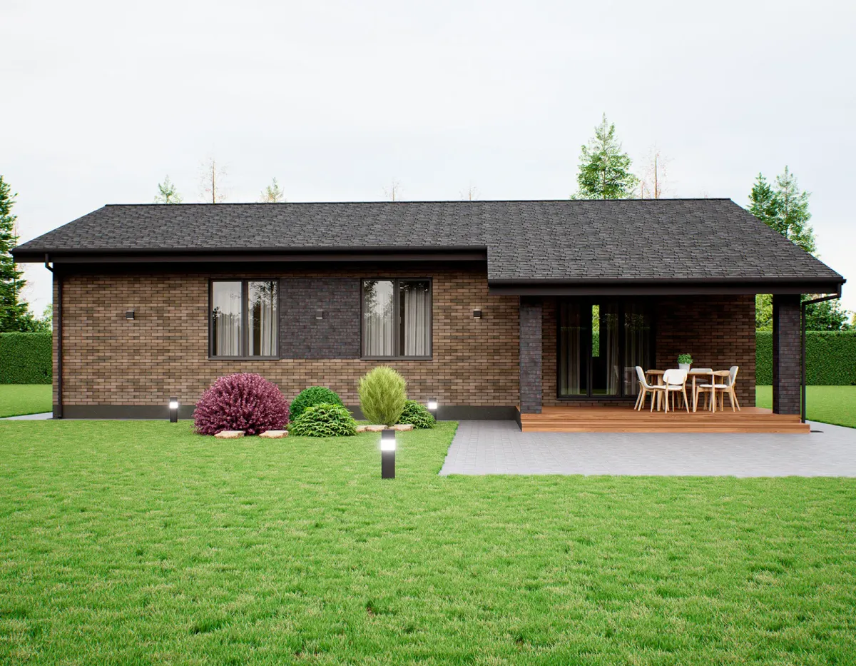 Блочный дом «ИБ-10» 127 м² — фото 6