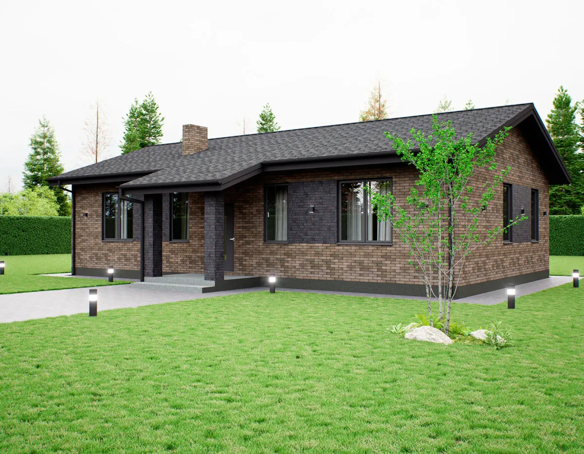 Блочный дом «ИБ-10» 127 м² — фото 8