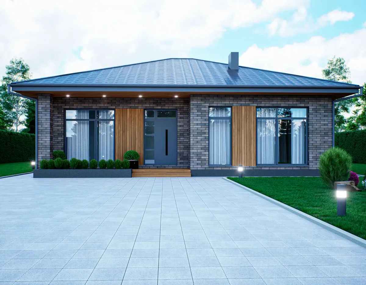 Блочный дом «ИБ-10» 127 м² — фото 9