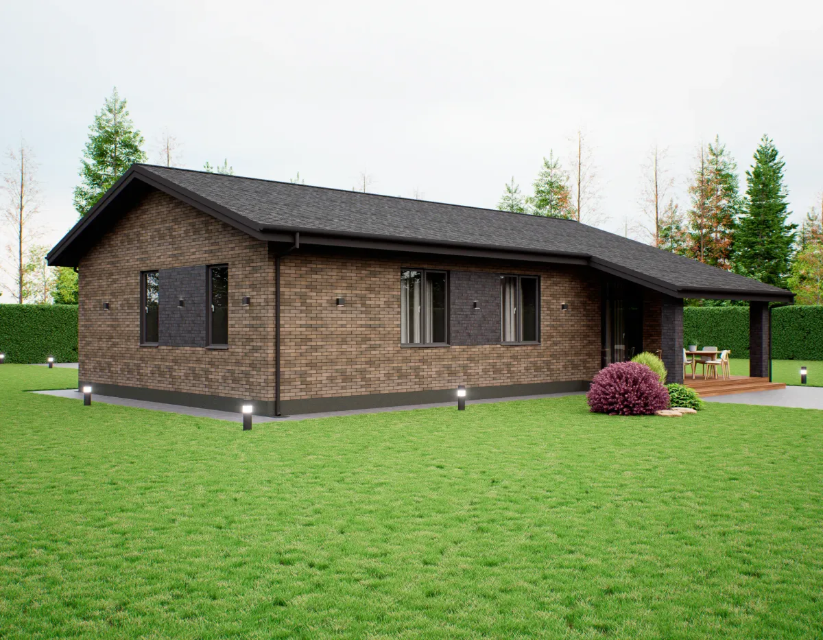 Блочный дом «ИБ-10» 127 м² — фото 10