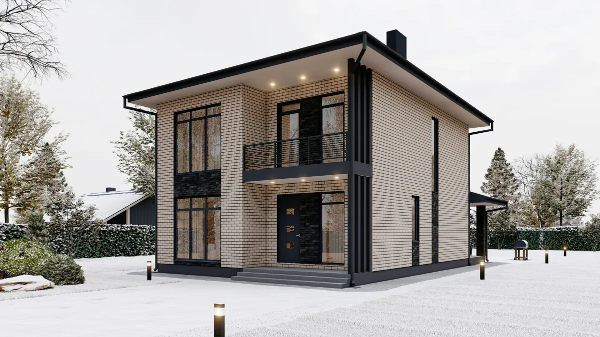 Блочный дом «ИБ-13» 184 м² — фото 12