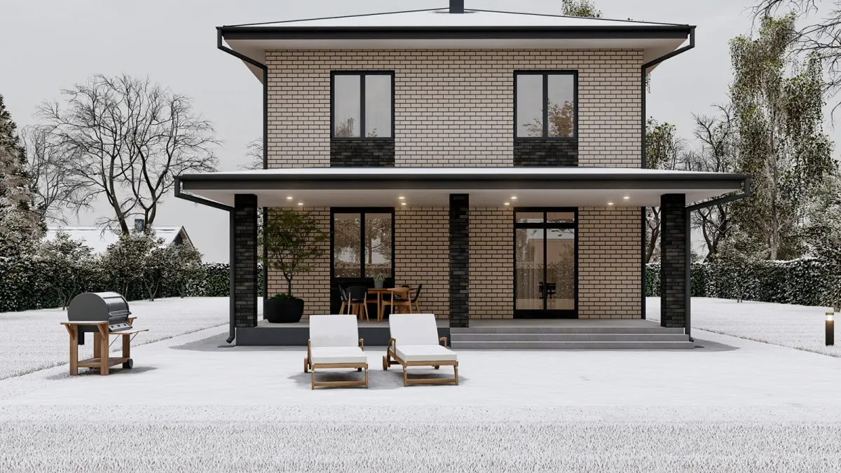 Блочный дом «ИБ-13» 184 м² — фото 4