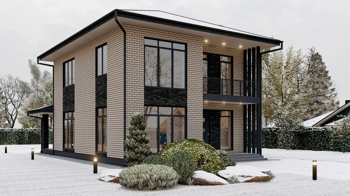 Блочный дом «ИБ-13» 184 м² — фото 5