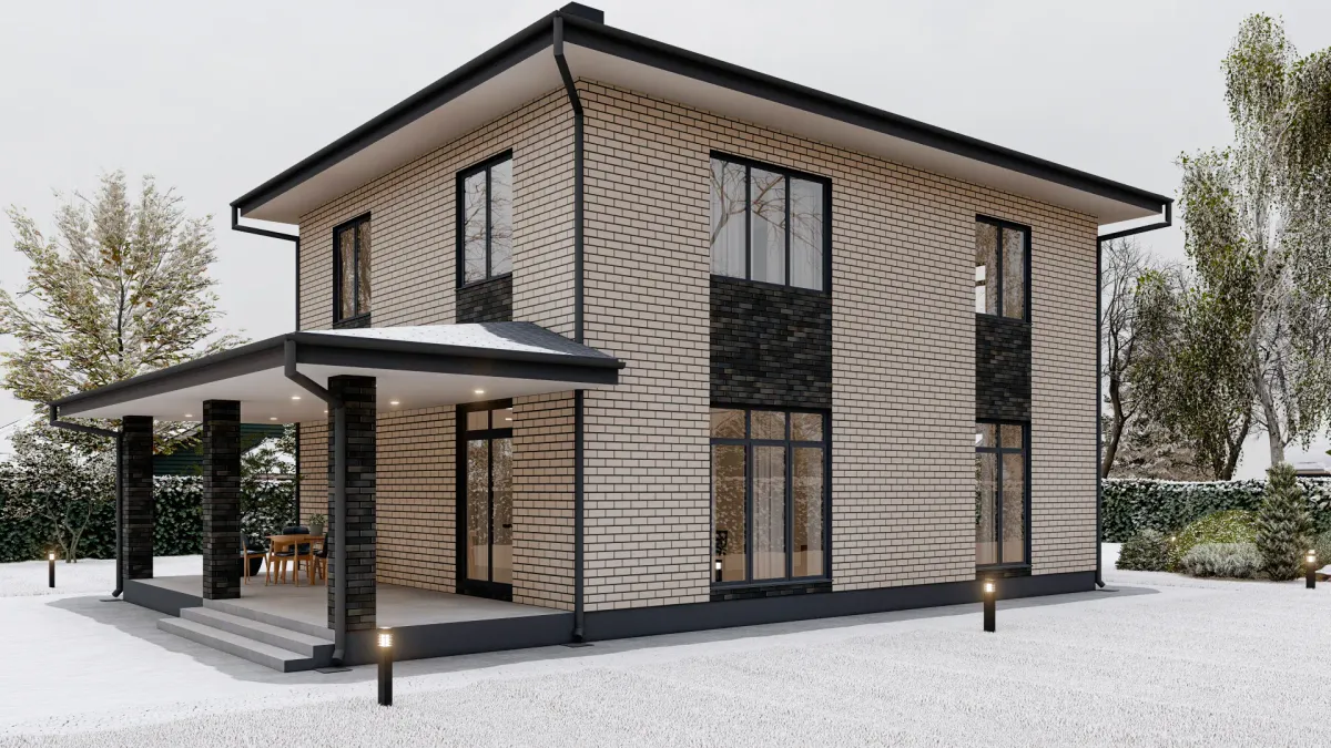 Блочный дом «ИБ-13» 184 м² — фото 7