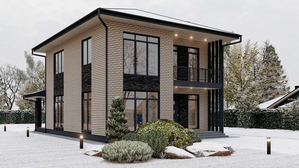 Блочный дом «ИБ-13» 184 м² — фото 9