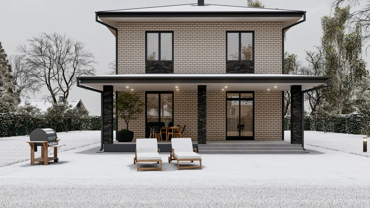 Блочный дом «ИБ-13» 184 м² — фото 10