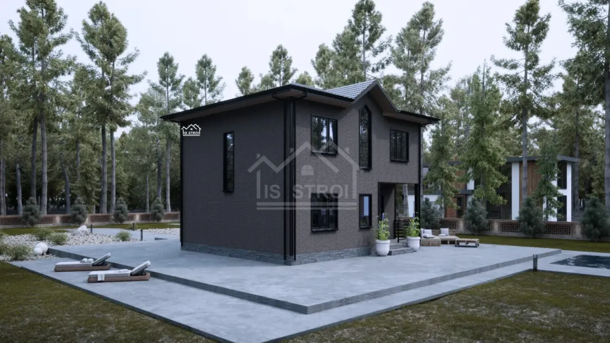 Каркасный дом «ИС-60 Август L» 158 м² — фото 3