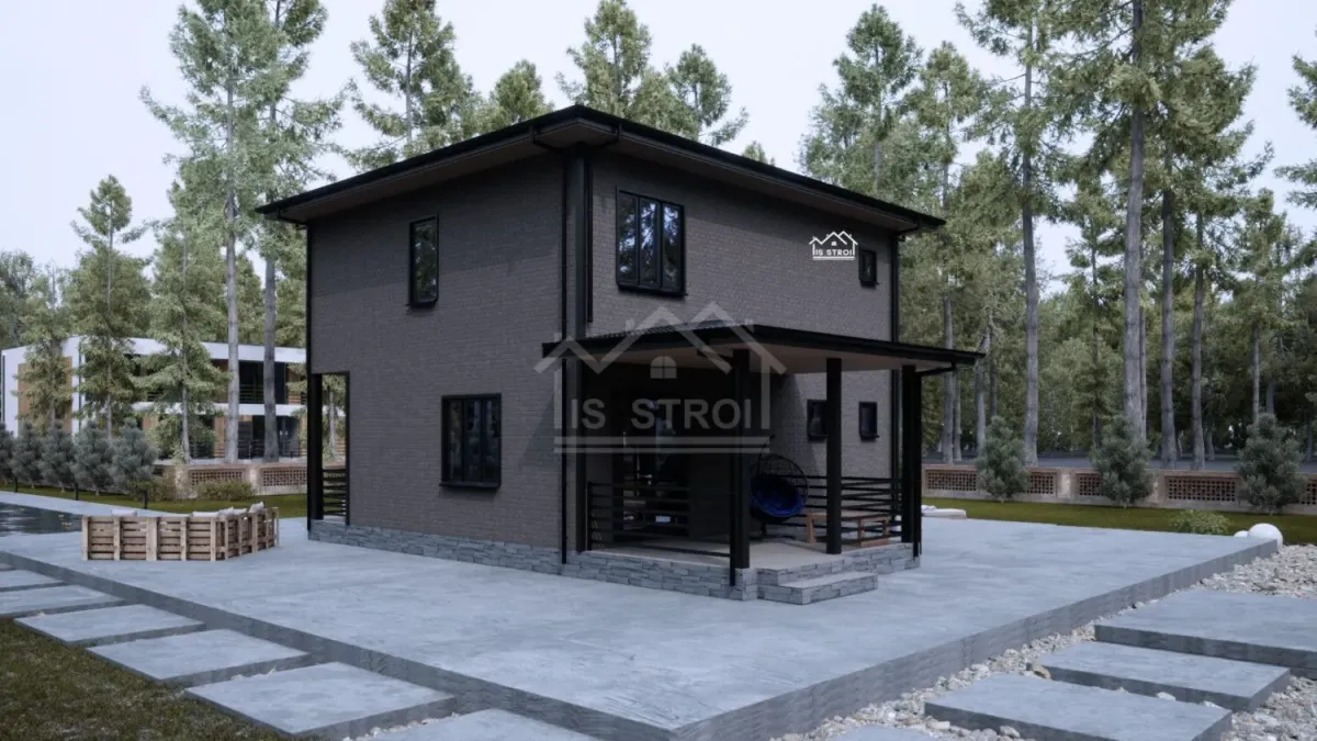 Каркасный дом «ИС-60 Август L» 158 м² — фото 4