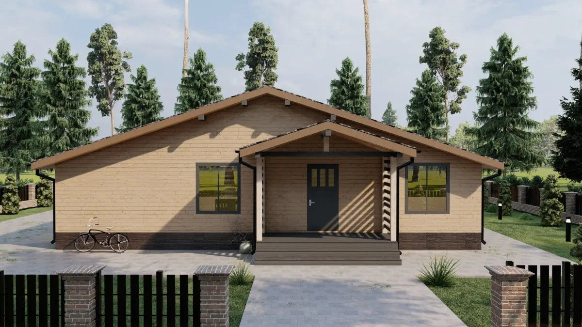 Каркасный дом «ИС-88 Смит» 171 м² — фото 4